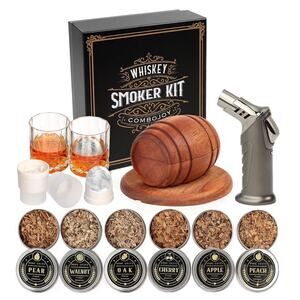 NWT Whiskey Smoker Kit Gift Box
